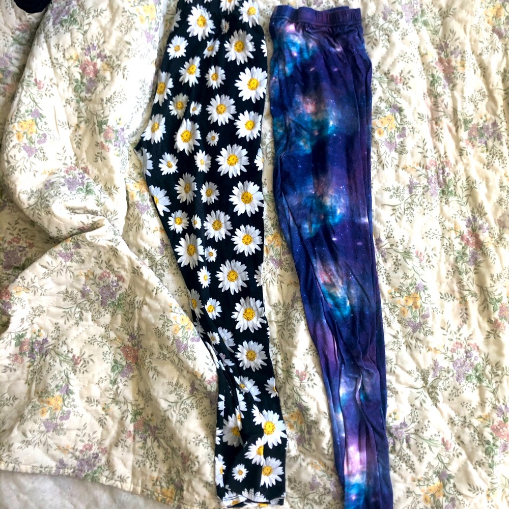 2 pairs of leggings, BOGO.